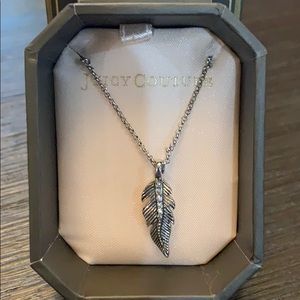 Juicy Couture Feather necklace